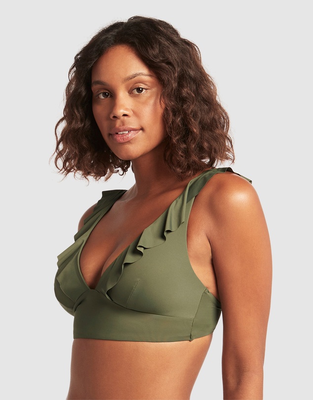 Sea Level Australia - Essentials Frill Bra Top
