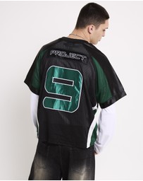 Spencer Project - Kelsey Mesh Jersey Shirt