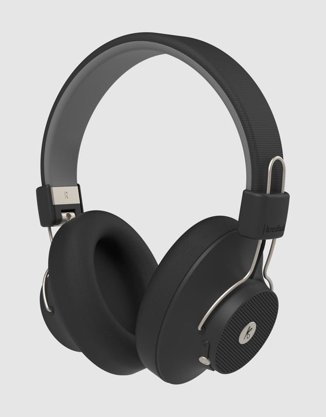 Kreafunk - Kreafunk Abeat Qi Bluetooth Headphones W/ Anc - Black