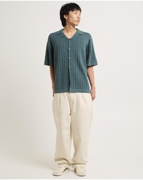 Arvust - Hayes Knit Short Sleeve Resort Shirt