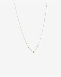 Michael Hill - Necklace with 0.10 Carat TW of Diamonds in 10kt Yellow Gold