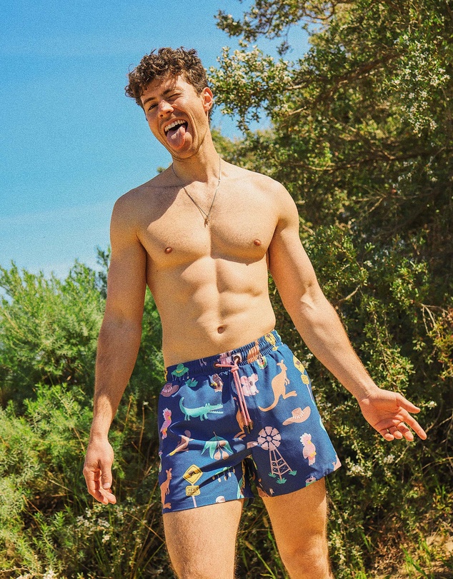 Skwosh - Outback Jack Men's Eco Swim Shorts in Navy