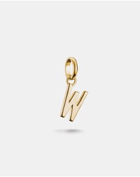 THOMAS SABO - THOMAS SABO Connect Charm letter W Gold