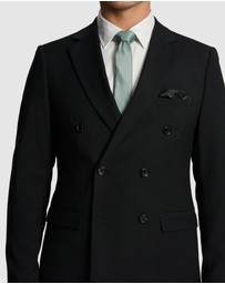 yd. - Dante Double Breasted Stretch Suit Jacket