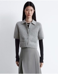 & Other Stories - Knitted Short-Sleeve Cardigan