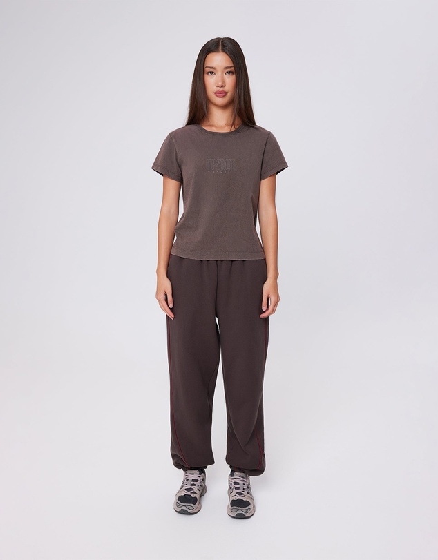 Upstate - Urban Box Tee - Washed Ground Coffee