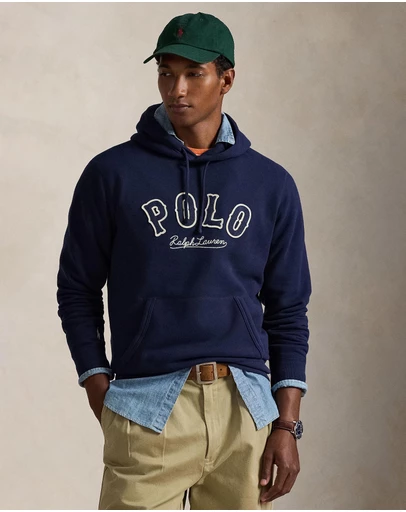 Polo Ralph Lauren - RL Fleece Western-Logo Hoodie - ICONIC EXCLUSIVE