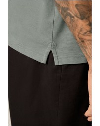 NEXT - Short Sleeve Cuban Collar Pique Polo Shirt