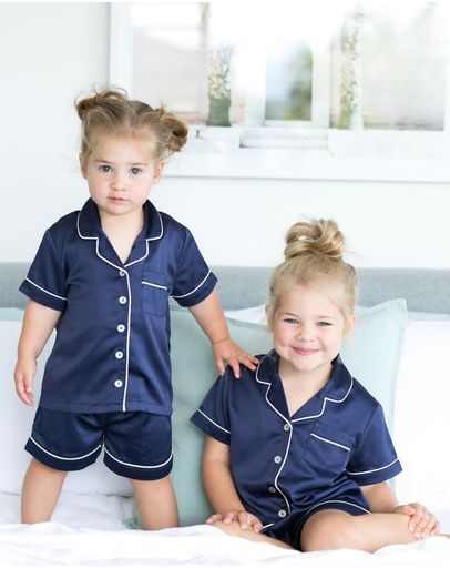 Navy with White