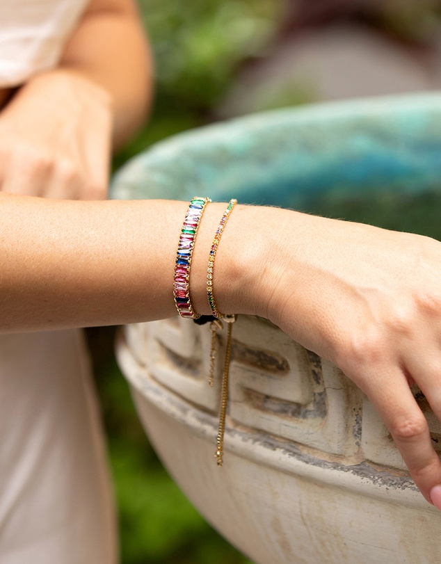 Mestige - Aurelia Vibrant Bracelet - 18K Gold Plated