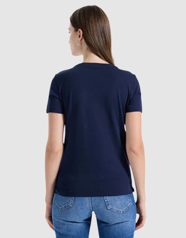 GUESS - Love Triangle Pearls Short Sleeve T-Shirt