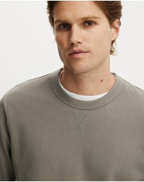 Cotton On - Cropped Fit Textured Long Sleeve