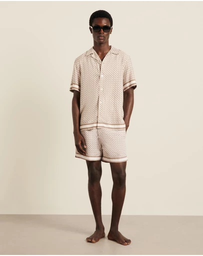 Che - Galliano Border Swimshorts