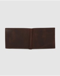 Fossil - Derrick Dark Brown Large Coin Pocket Bifold