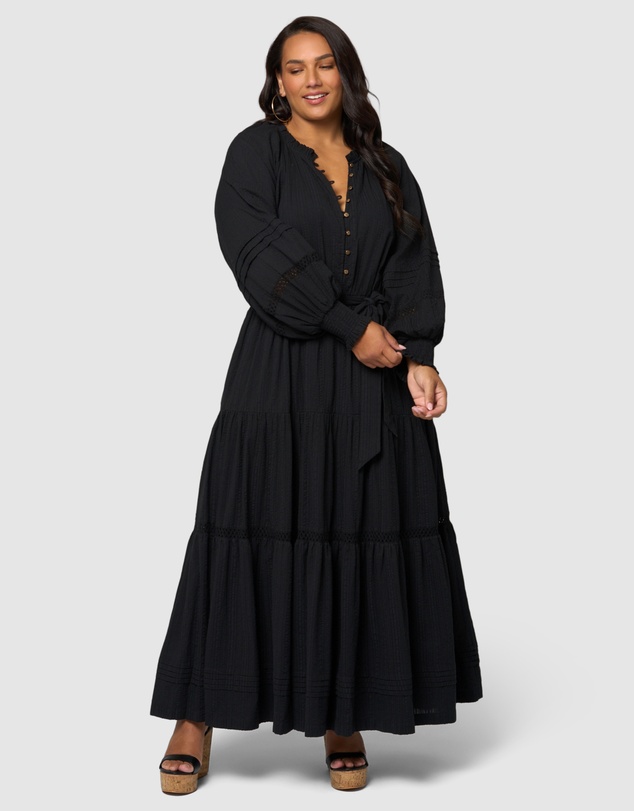 The Poetic Gypsy - Bohemian Mirage Maxi Dress