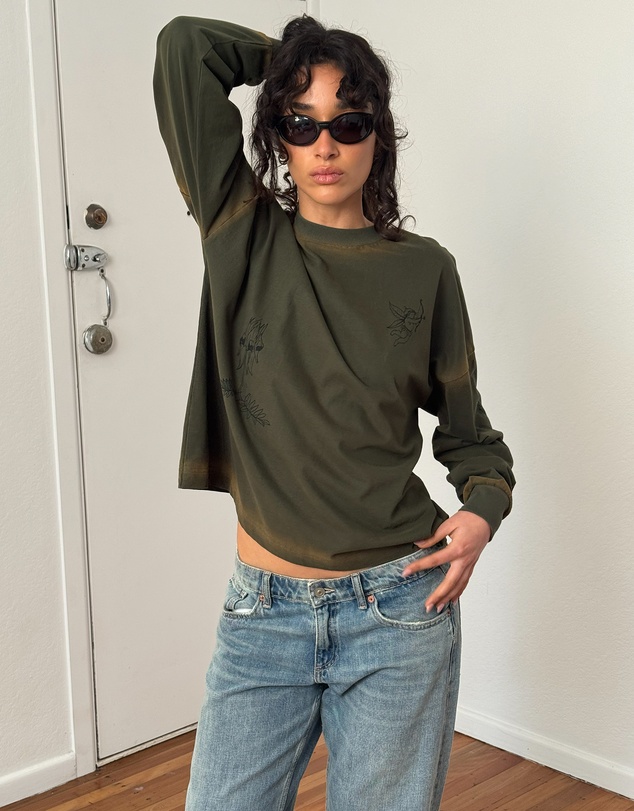 Pinky & Kamal - Cupid Long Sleeve Top