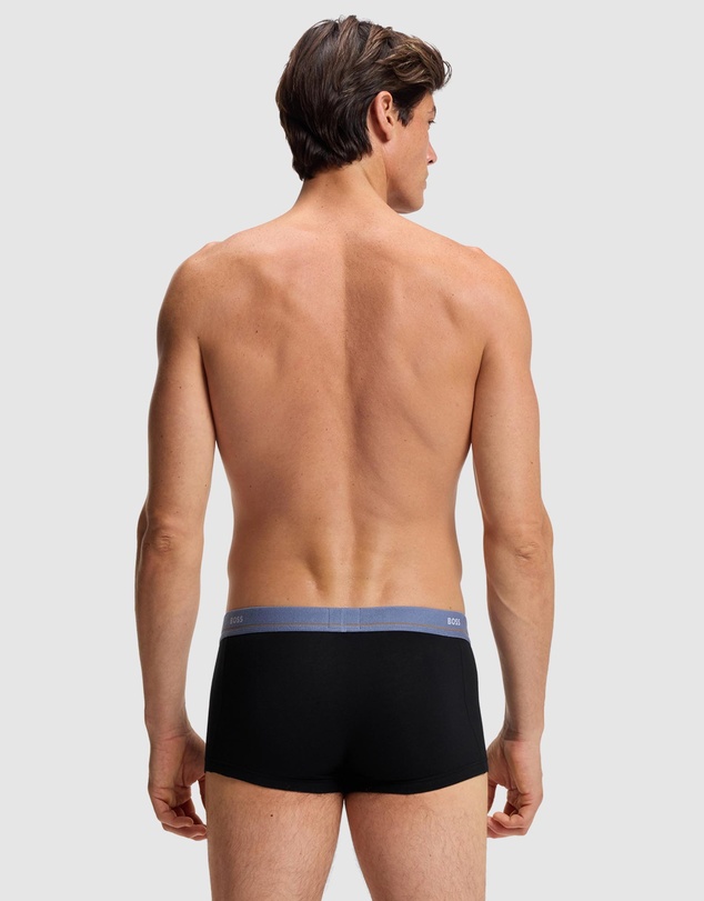BOSS - 5-Pack Logo Waistband Stretch Cotton Trunks