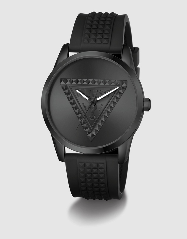 GUESS - GUESS Mens Black Analogue Watch