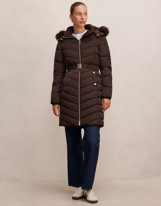 Forever New - Layla Long Puffer Jacket