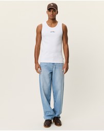 Les Deux - Arthur Logo Rib Tank Top