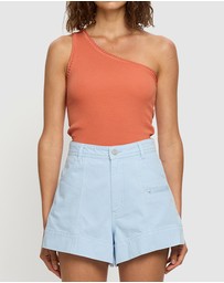 KIVARI - Tallulah One Shoulder Tank