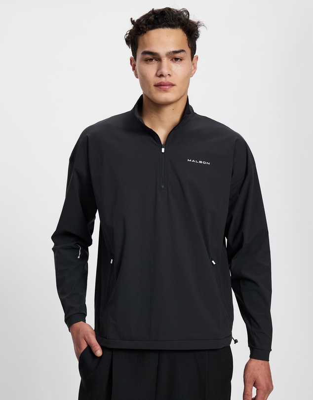 Malbon - Performance Quarter Zip Shell Pullover