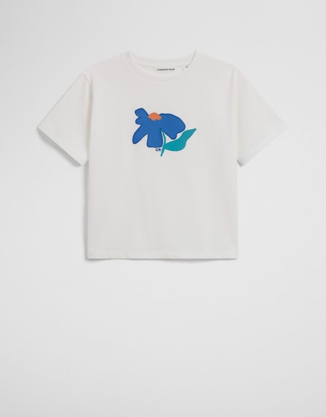 Country Road - Australian Cotton Short Sleeve Abstract Osize T-shirt