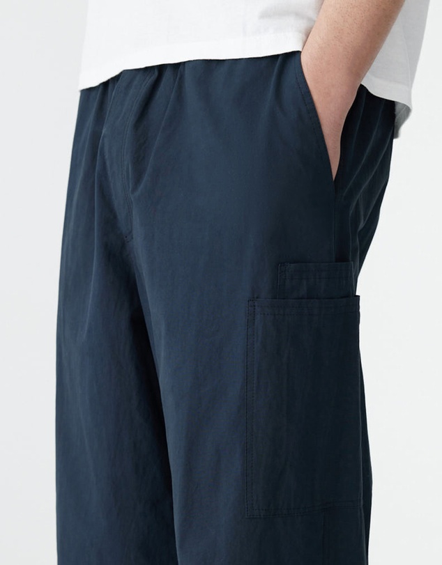 Bassike - Crushed Cotton Utility Pant