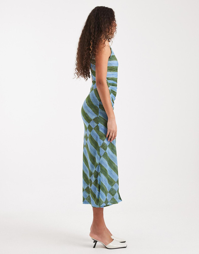 TOPSHOP - Malin Mesh Maxi Dress Jrs