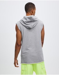 Surrounded By Ghosts - The Anandite French Terry Sleeveless Hoodie