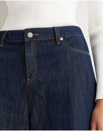 David Lawrence - Malta Relaxed Wide Leg Jeans