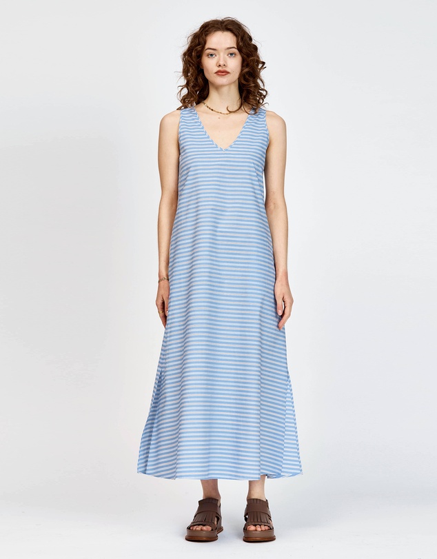 bul - Vida Dress Blue Stripe
