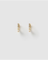 Arms Of Eve - Holi Gold Huggie Earrings