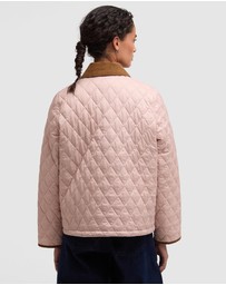 Barbour - Icons Cropped Liddesdale Quilted Jacket