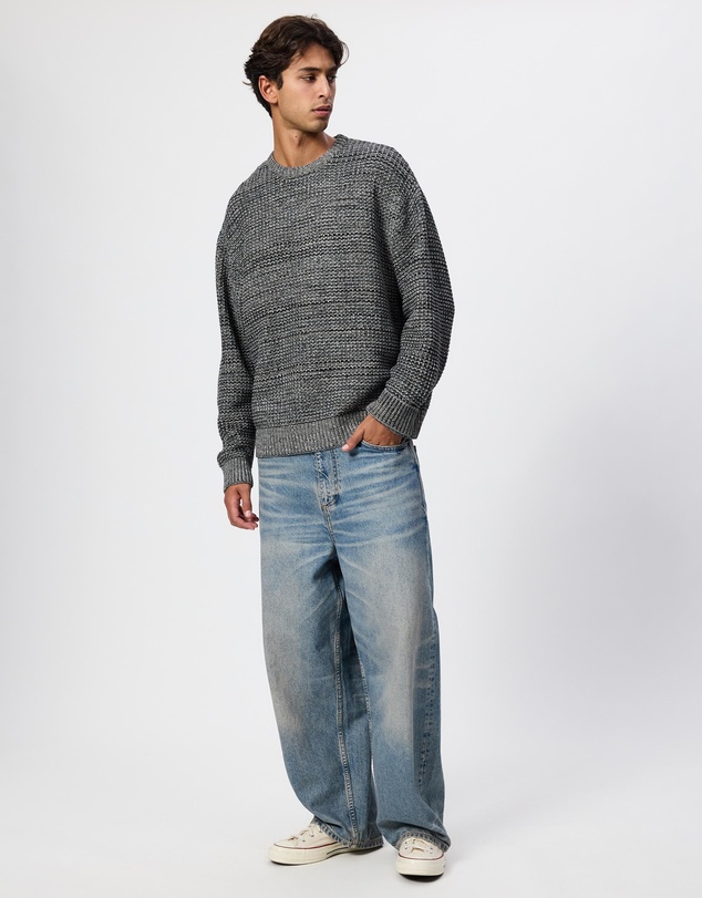 Thrills - Union Box Crop Crew Knit