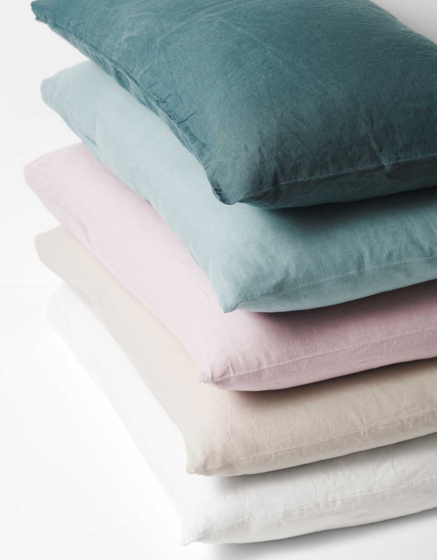 Aura Home - Emile Linen Standard Pillowcase