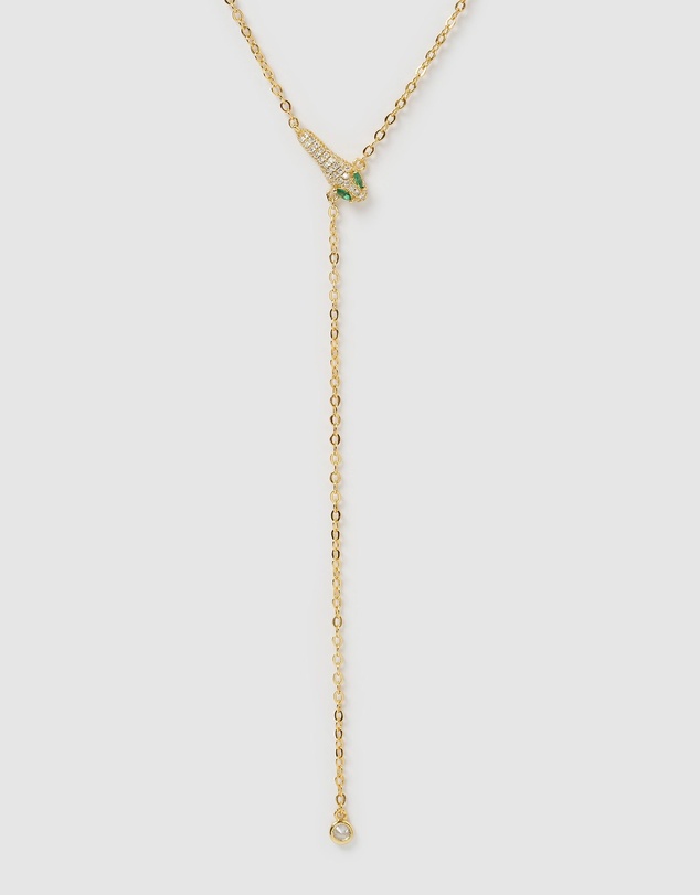 Izoa - Hailey Snake Head Necklace