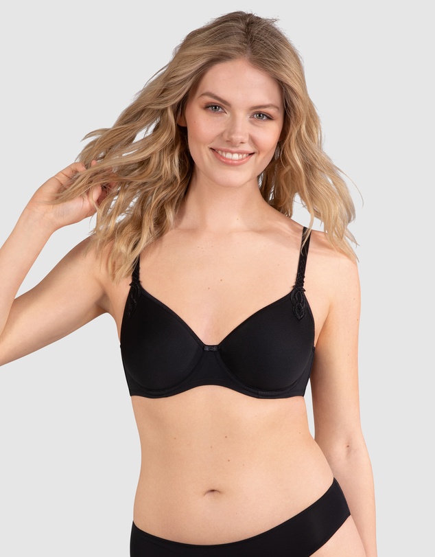 Naturana - Padded Spacer Cup Wired T-Shirt Bra