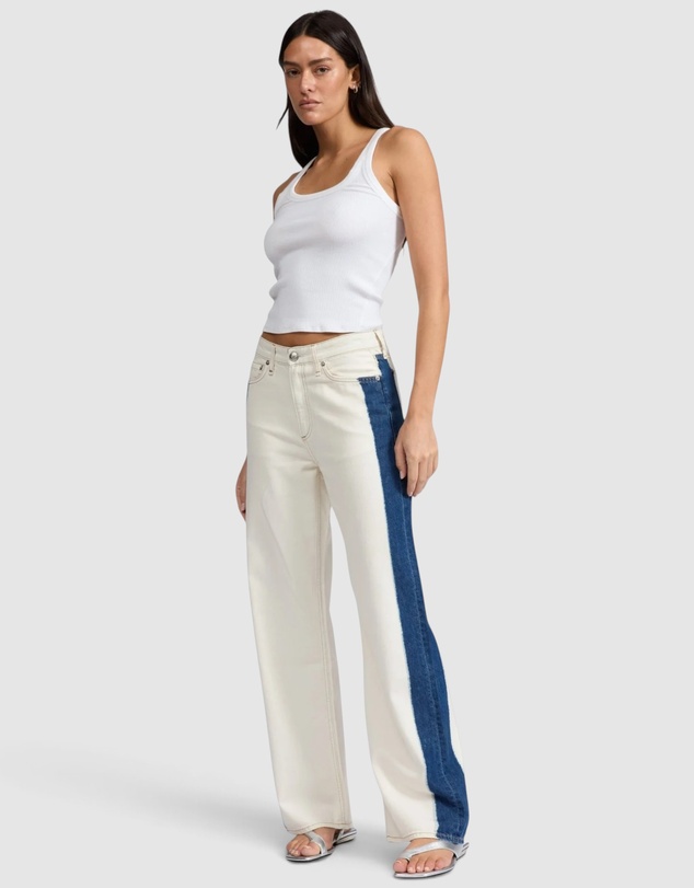 rag & bone - Featherweight Logan Wide Jeans