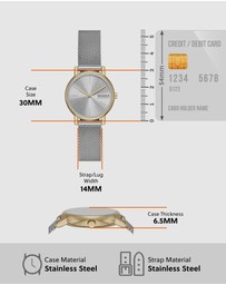 Skagen - Signatur Lille Silver Tone Analogue Watch