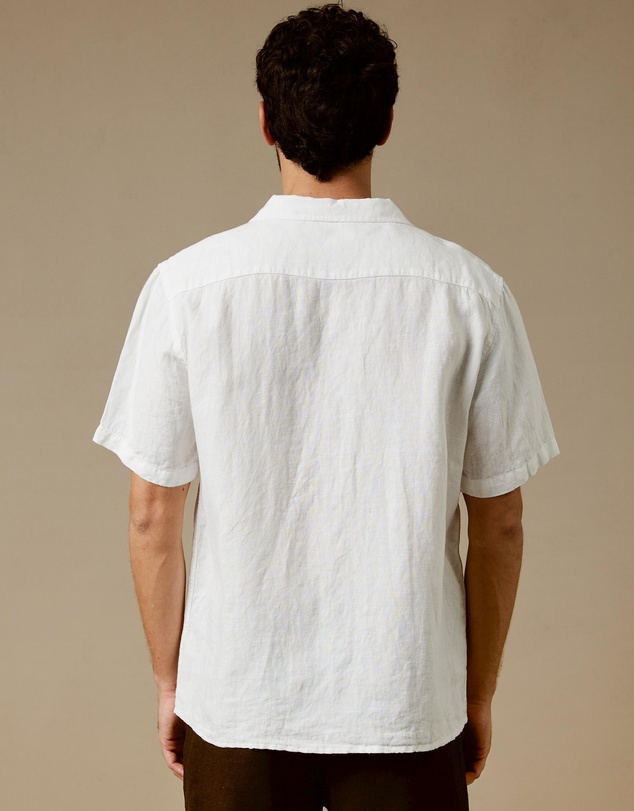 AERE - Linen Camp Collar Shirt