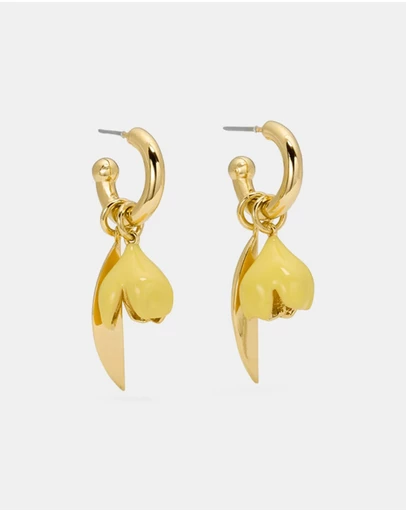 Kate Spade - Golden Bloom Drop Earrings