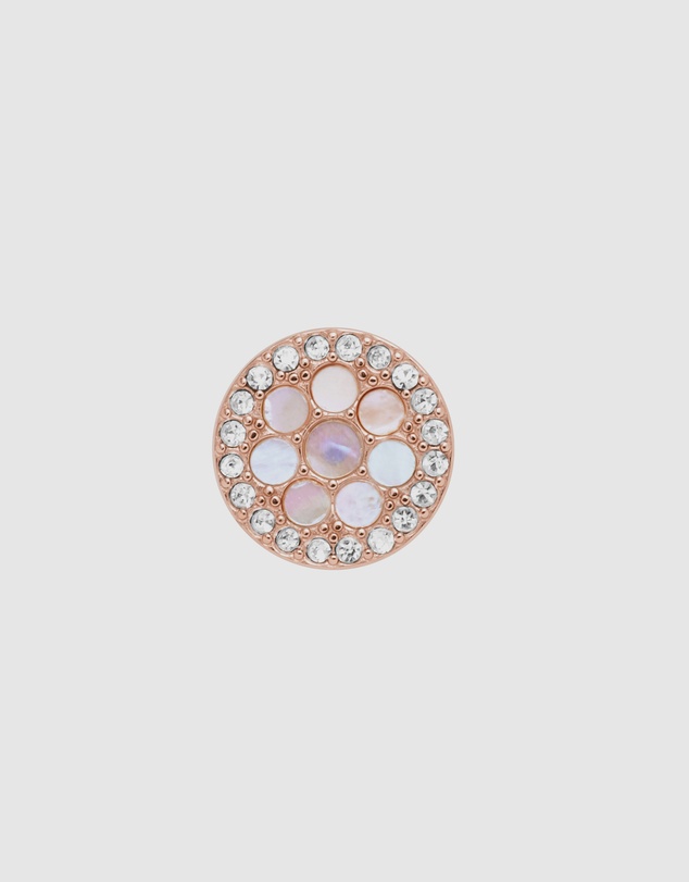 Fossil - Mop Rose Gold-Tone Earring