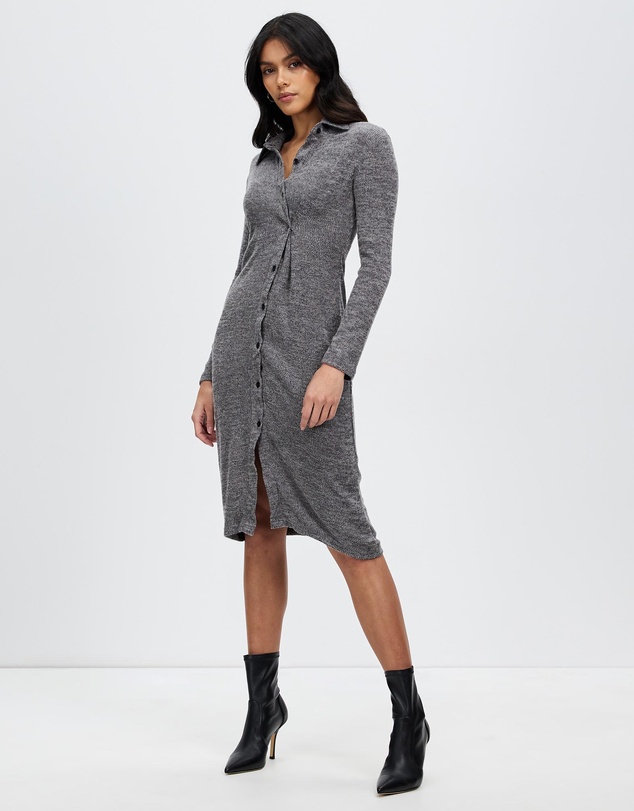 KAJA Clothing - LS Winter Zosia Dress with Collars