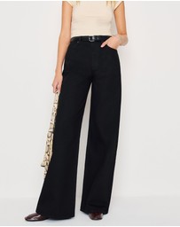 Reformation - Cary High Rise Slouchy Wide Leg Jeans