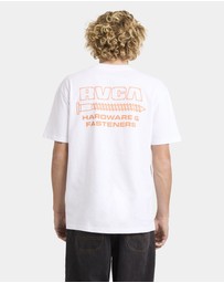 RVCA - Mens RVCA Fasteners T-Shirt