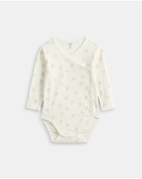 Seed Heritage - Bunny Logo Wrap Bodysuit