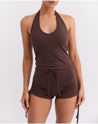 Pinky & Kamal - Halter Bodice Top