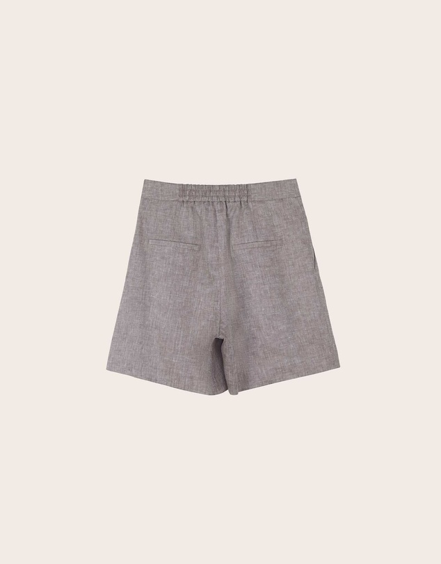 IDA+S - Penelope High Waisted Linen Shorts