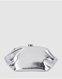 Olga Berg - Tally Metallic Clutch